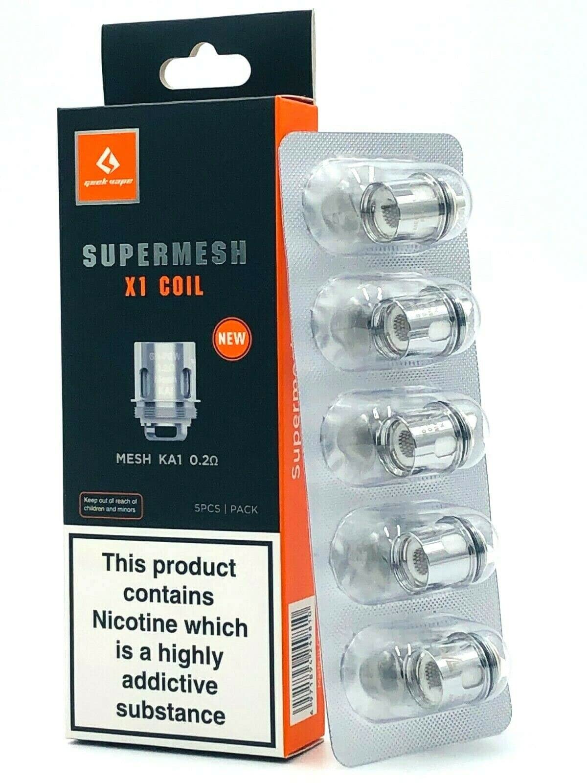 GEEK VAPE - SUPERMESH COILS (5PCS\PACK)