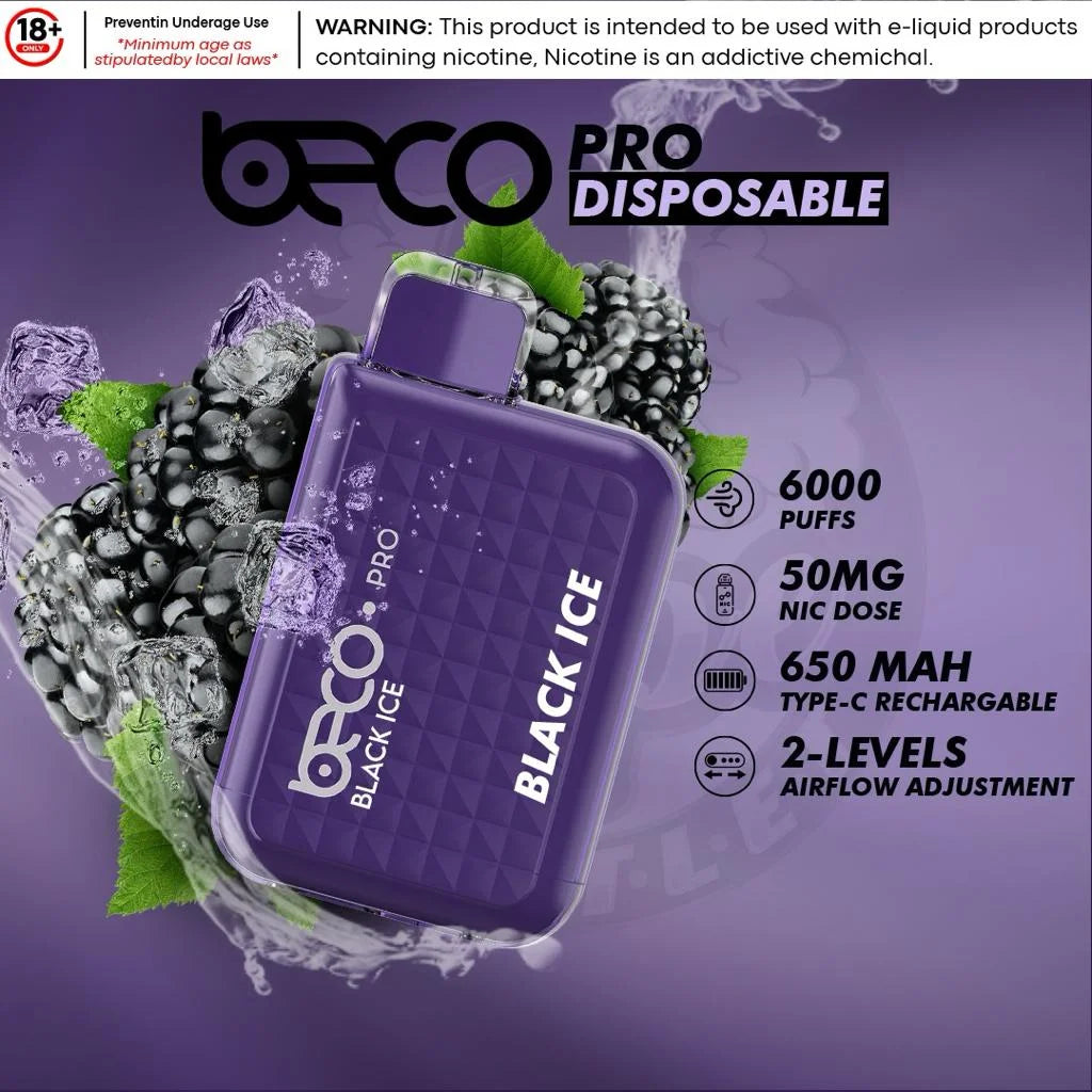 BECO PRO 6000 PUFFS 50MG