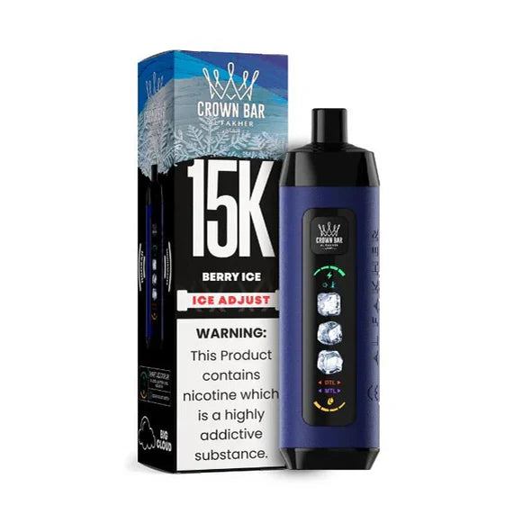AL FAKHER CROWN BAR 15000 PUFFS ICE ADJUST (DTL)