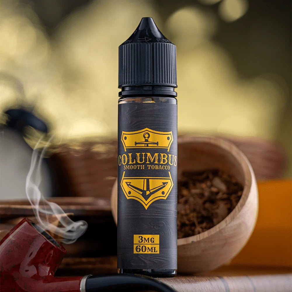 GRAND E-LIQUID - COLUMBUS SMOOTH TOBACCO (60ML)