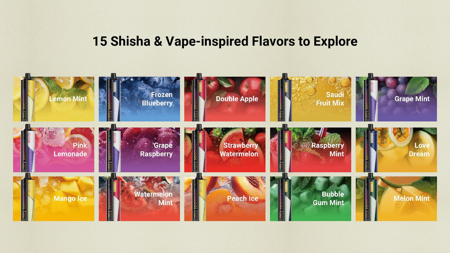 ELFBAR E-SHISHA LUXE 30000 PUFFS (DTL)