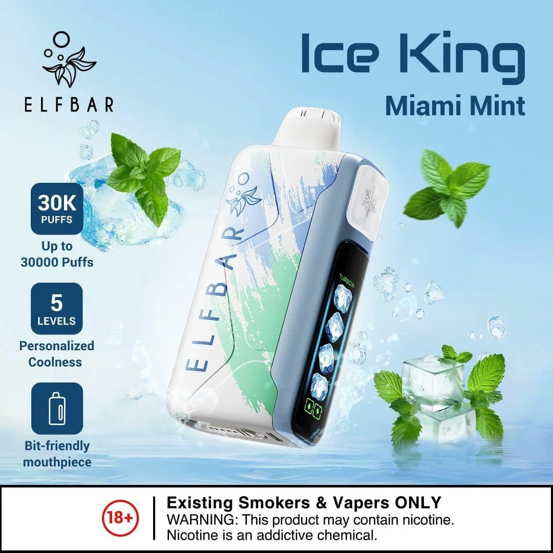 ELFBAR ICE KING 30000 PUFFS 5%