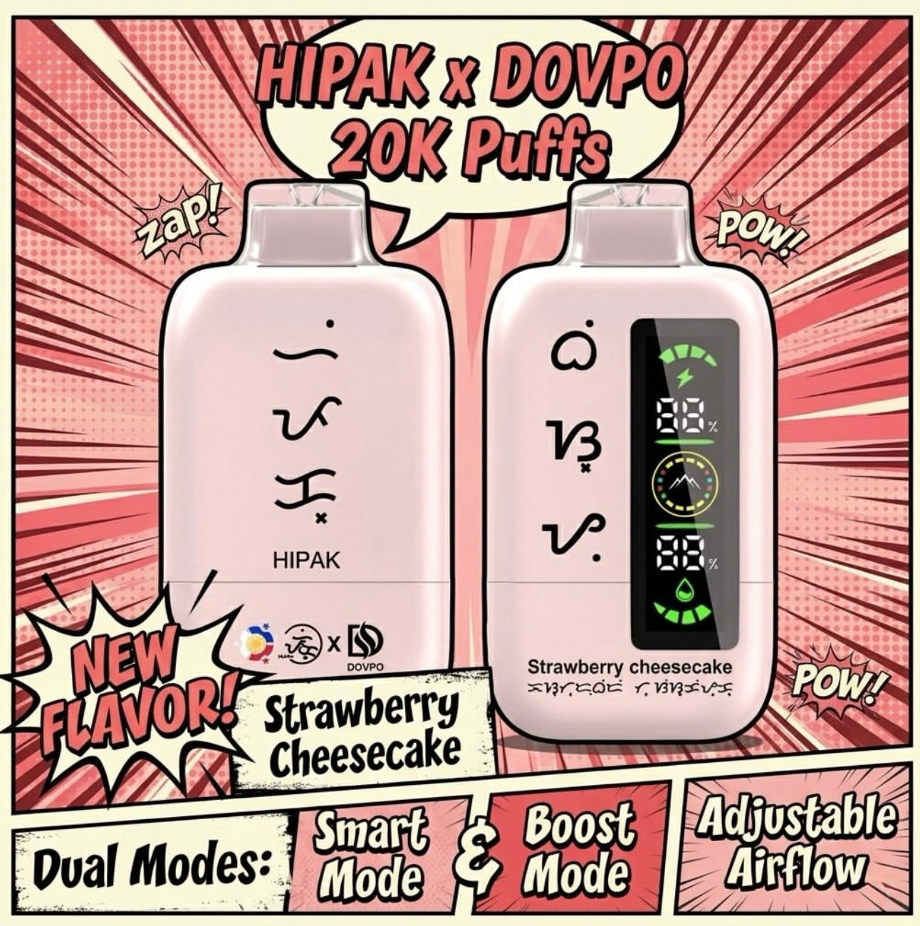 HIPAK H20000 PUFFS 3%