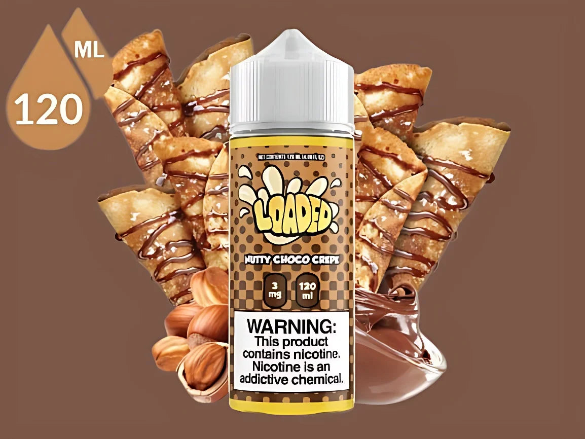 LOADED - NUTTY CHOCO CREPE 120ML