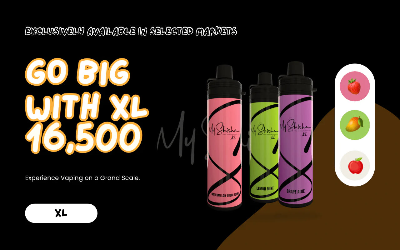 MY SHISHA XL 16500 PUFFS (DTL)