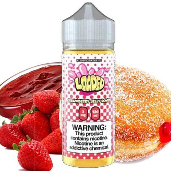 LOADED - STRAWBERRY JELLY DONUT 120ML