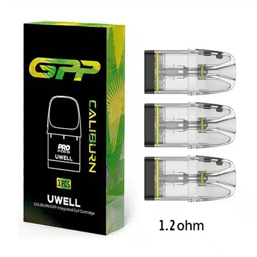 UWELL - CALIBURN GPP CARTRIDGE (3PCS/PACK) (Side Refill)
