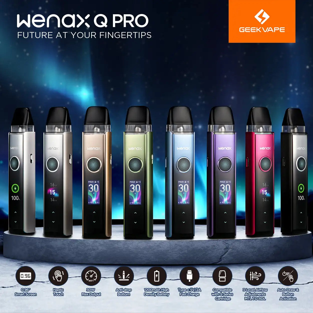 GEEK VAPE - WENAX Q PRO POD KIT