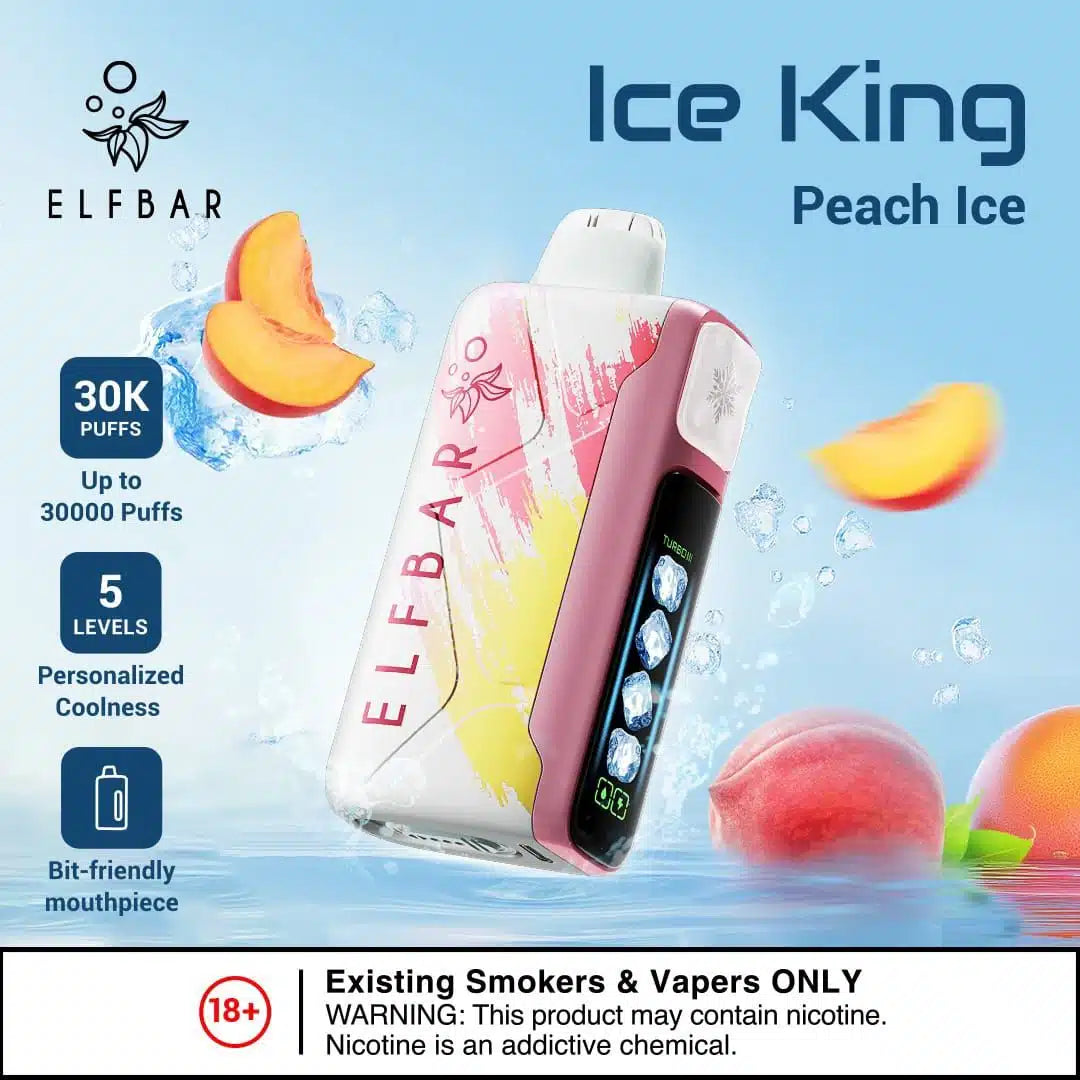 ELFBAR ICE KING 30000 PUFFS 5%