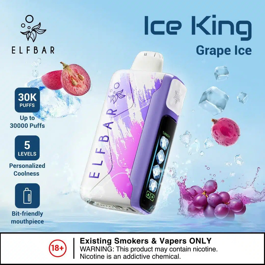 ELFBAR ICE KING 30000 PUFFS 5%