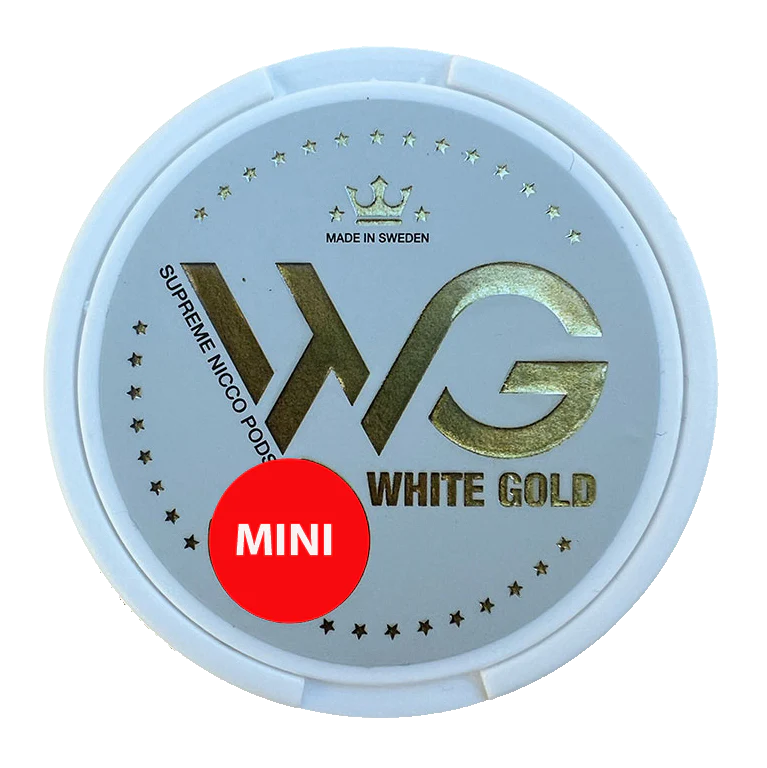 WHITE GOLD MINI NICOTINE POUCHES (12mg)