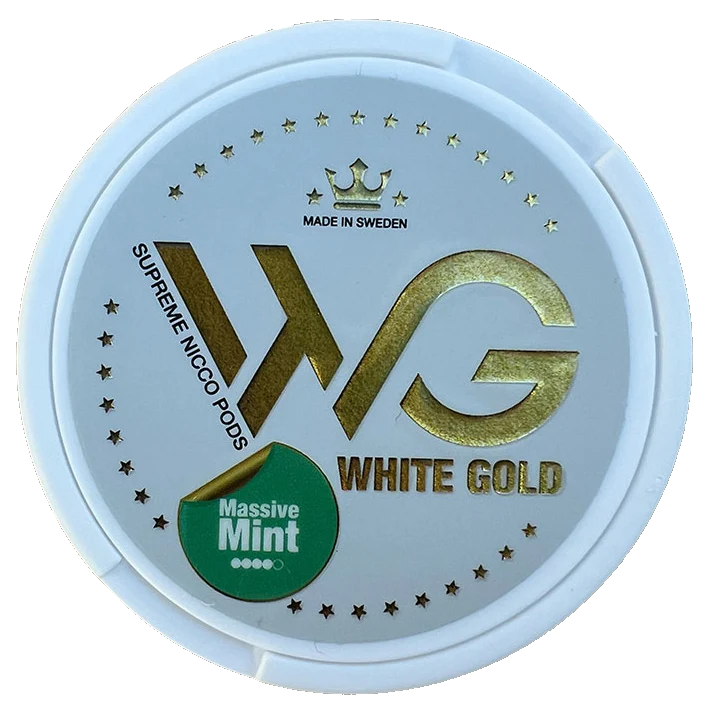 WHITE GOLD NICOTINE POUCHES (12mg)