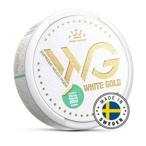 WHITE GOLD NICOTINE POUCHES (25mg)