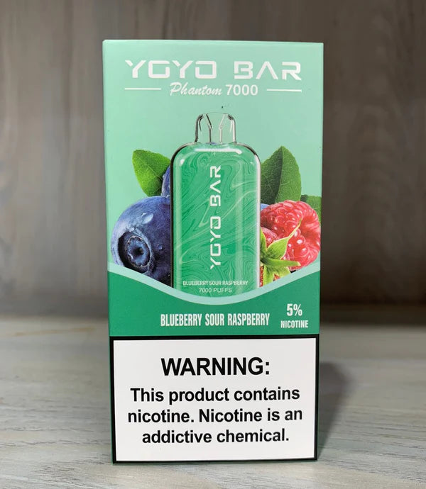 YOYO BAR PHANTOM 7000 DISPOSABLE RECHARGABLE Dragon Vape