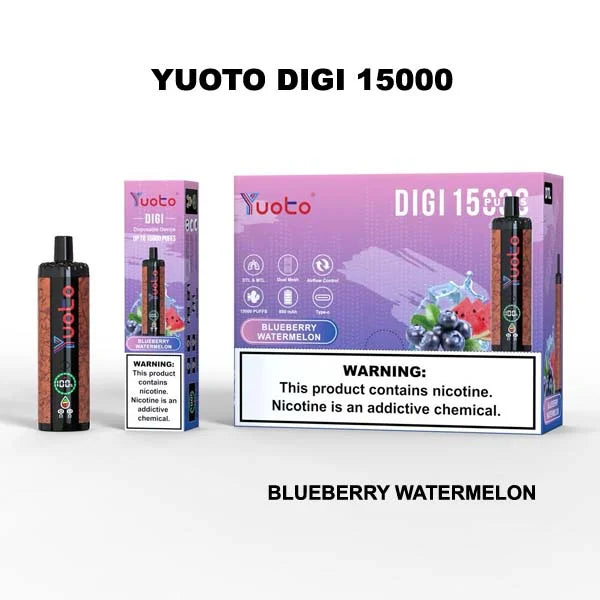 YUOTO DIGI 15000 PUFFS (DTL)