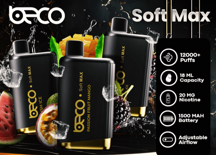 BECO SOFT MAX 12000 PUFFS 20MG