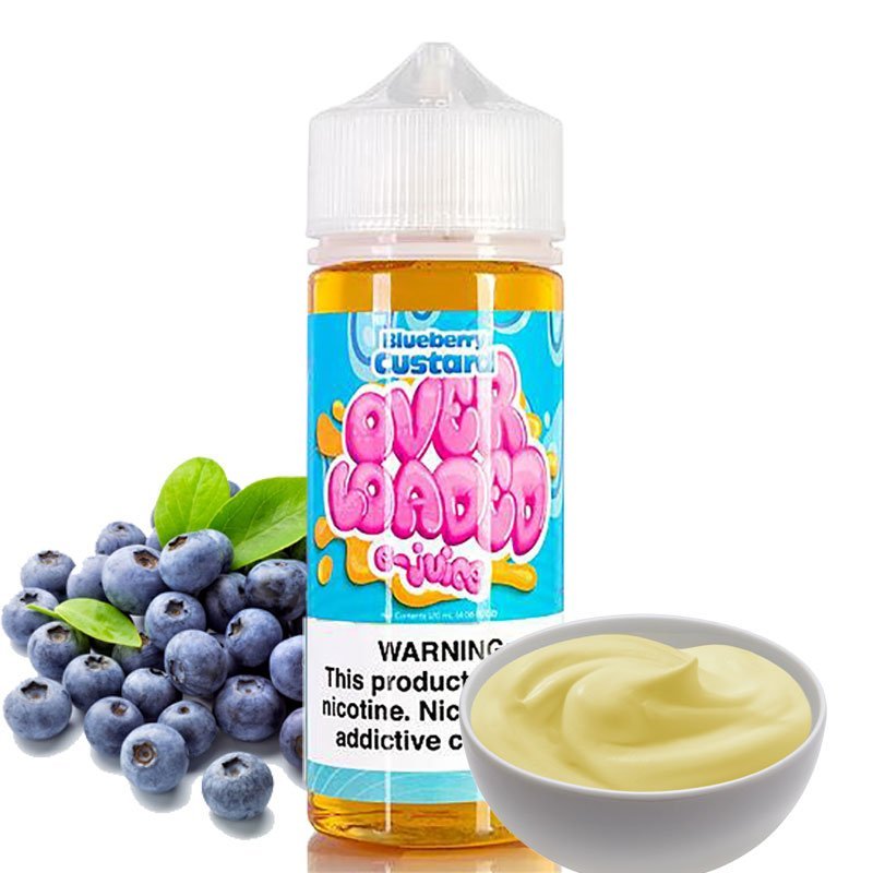 OVER LOADED - BLUEBERRY CUSTARD 120ML