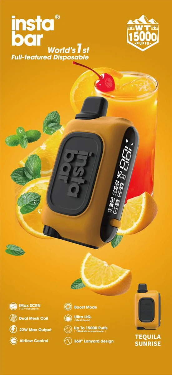 INSTABAR WT15000 PUFFS 5%