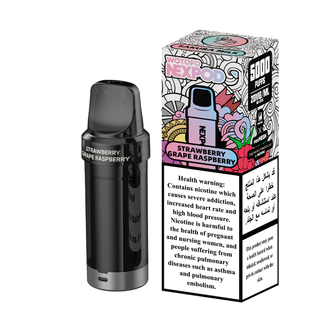 NEXPOD PREFILLED POD 5000 PUFFS