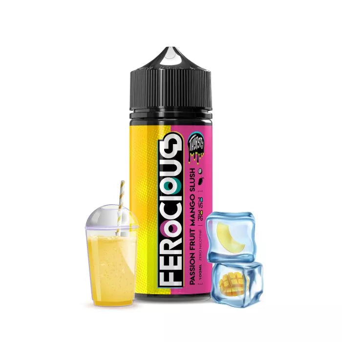 VAPOHOLIC LAB FEROCIOUS PASSION FRUIT MANGO SLUSH 30ML [SALT NIC]  Dragon  Vape