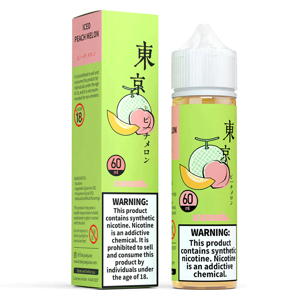 TOKYO - ICED PEACH MELON (60ML)