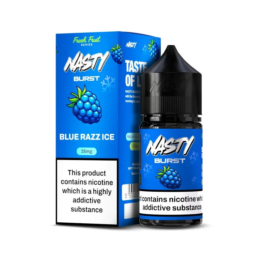 NASTY BURST - BLUE RAZZ ICE (30ML)