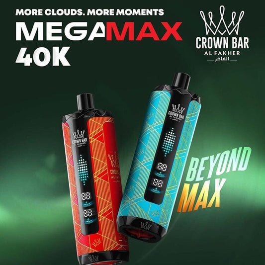 AL FAKHER CROWN BAR 40000 PUFFS MEGA MAX (DTL)