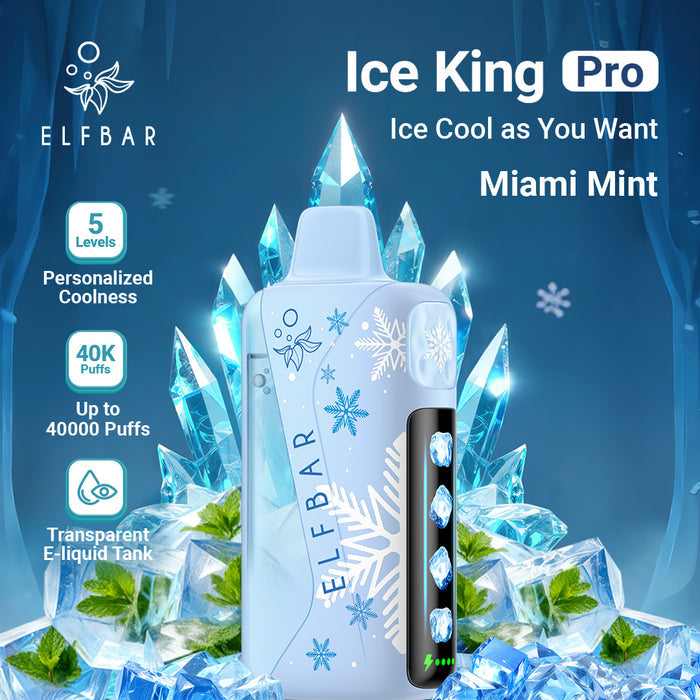 ELFBAR ICE KING PRO 40000 PUFFS 5%