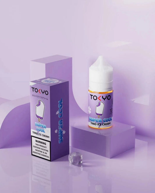 TOKYO SUPER COOL SERIES - TARO ICE CREAM 30ML [SALTNIC]