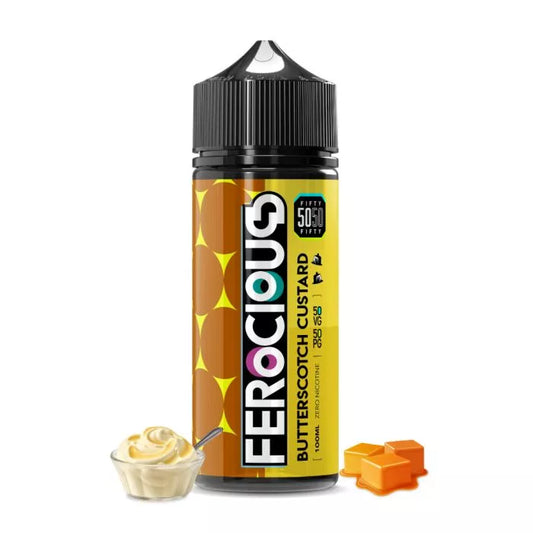 VAPOHOLIC LAB FEROCIOUS BUTTERSCOTCH CUSTARD 30ML [SALT NIC]