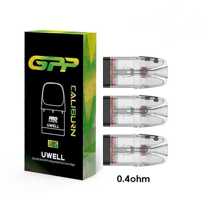 UWELL - CALIBURN GPP CARTRIDGE (3PCS/PACK) (Side Refill)