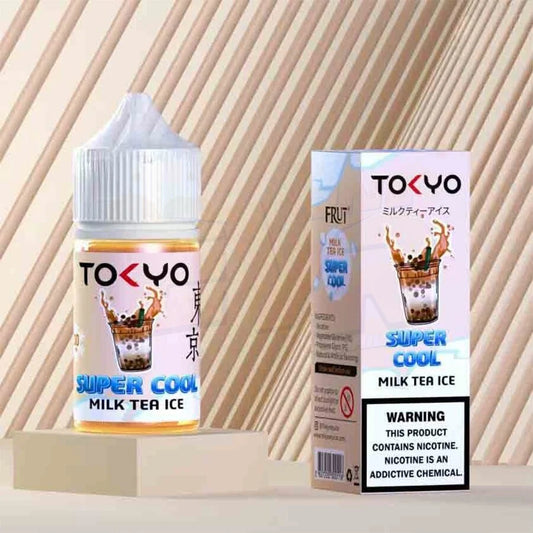 TOKYO SUPER COOL SERIES - MILK TEA ICE 30ML [SALTNIC]