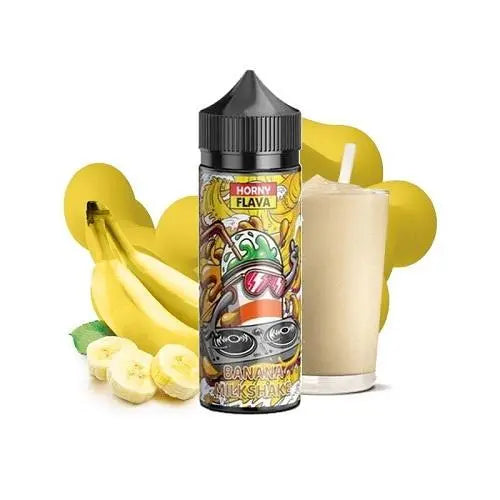 HORNY FLAVA - BANANA MILKSHAKE 120ML