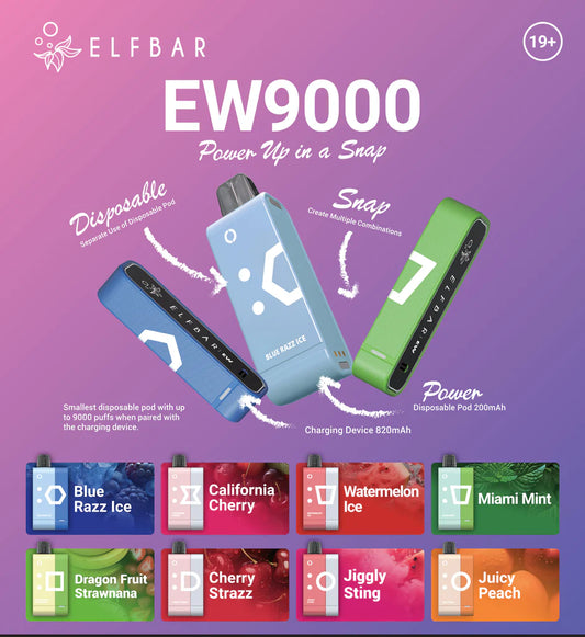 ELFBAR EW9000 PREFILLED POD