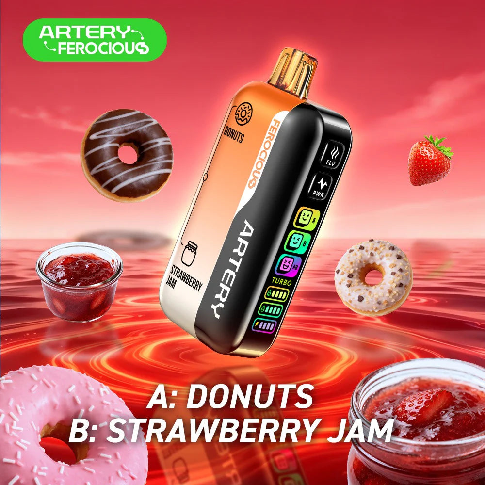 ARTERY FEROCIOUS CL6 FUSION 60000 PUFFS 3%