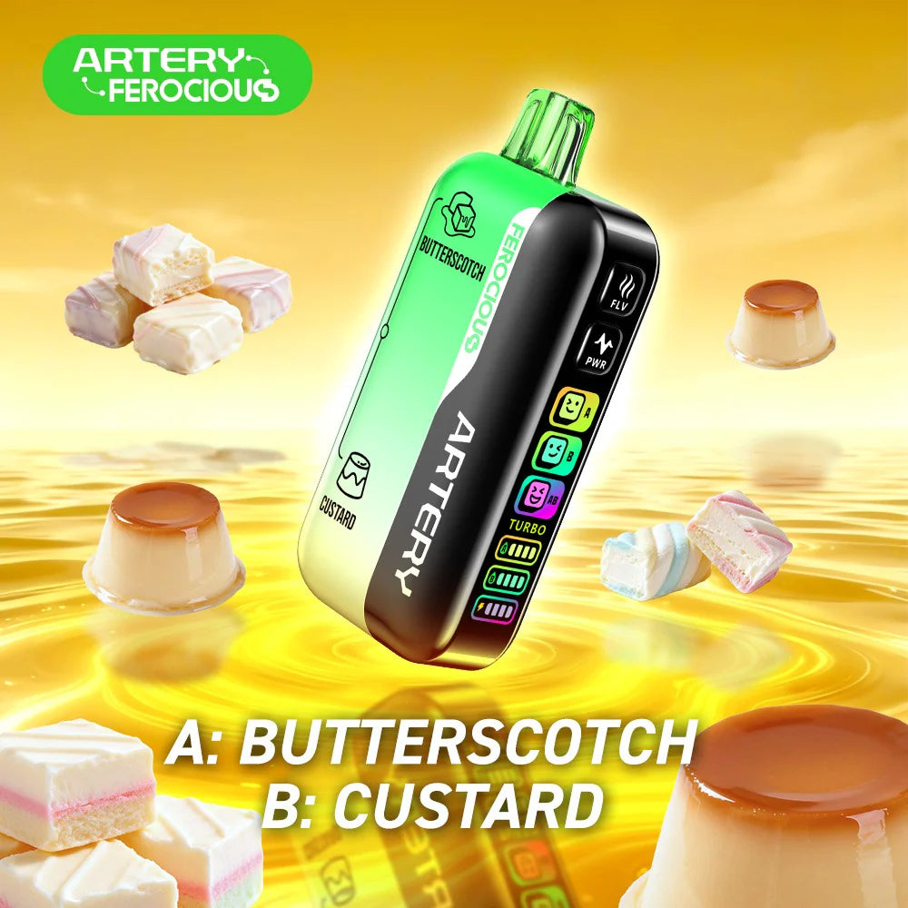 ARTERY FEROCIOUS CL6 FUSION 60000 PUFFS 3%