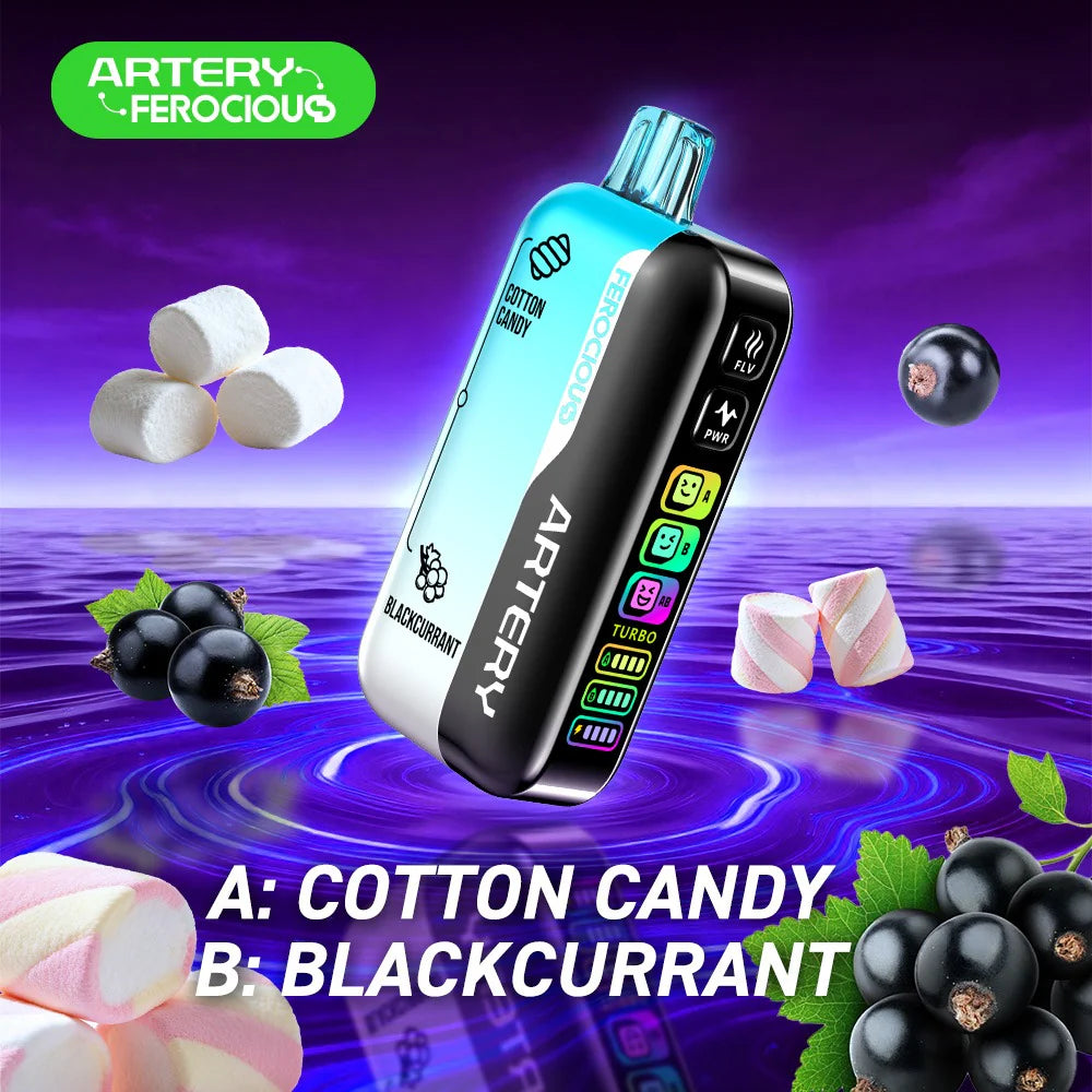 ARTERY FEROCIOUS CL6 FUSION 60000 PUFFS 3%
