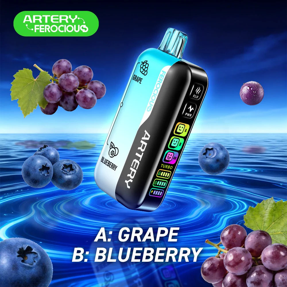 ARTERY FEROCIOUS CL6 FUSION 60000 PUFFS 3%