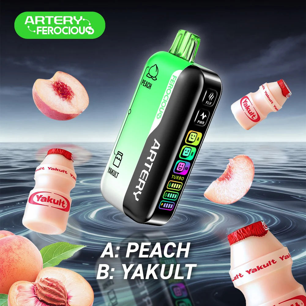 ARTERY FEROCIOUS CL6 FUSION 60000 PUFFS 3%