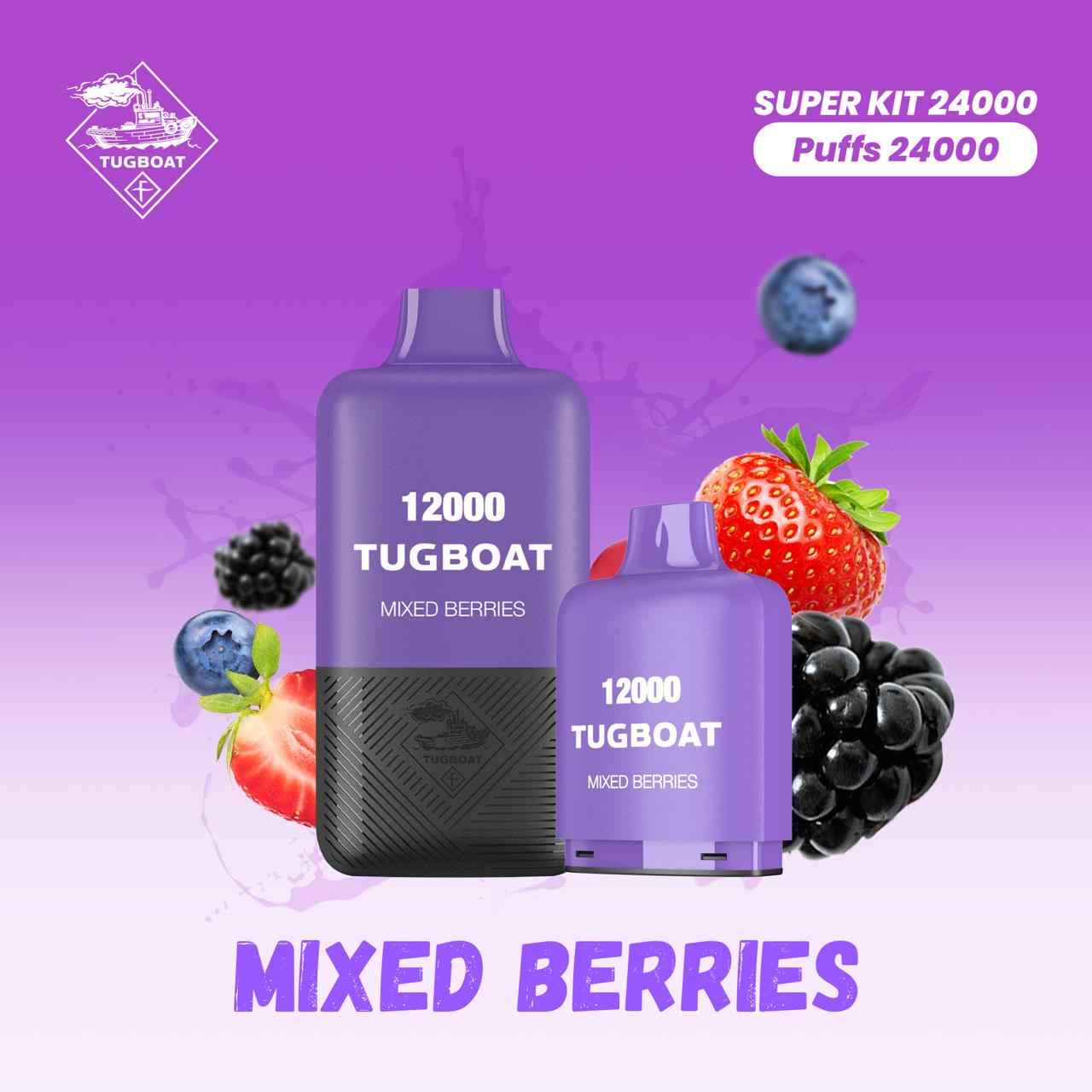 TUGBOAT SUPER POD KIT 24000 PUFFS 5%