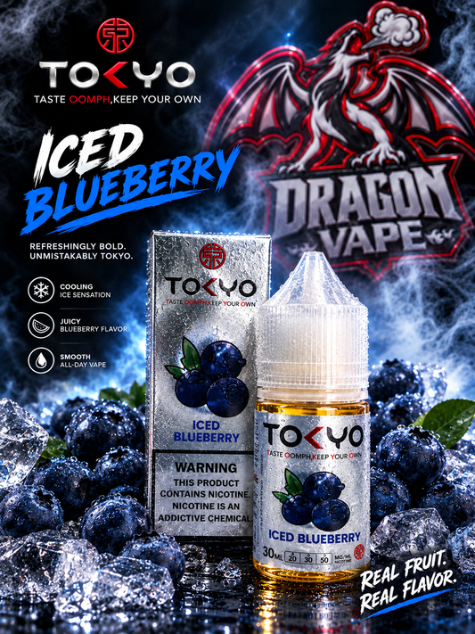 TOKYO - ICED BLUEBERRY 30ML [SALTNIC]