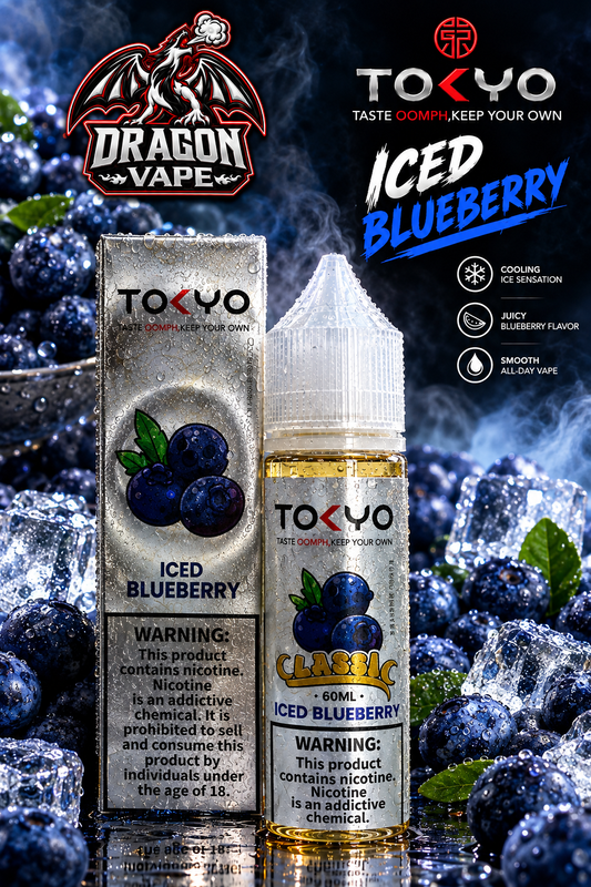 TOKYO - ICED BLUEBBERY (60ML)