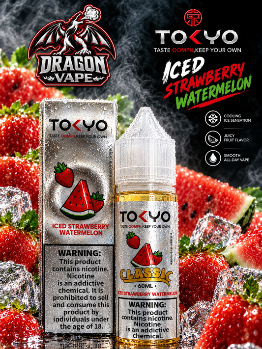 TOKYO - ICED STRAWBERRY WATERMELON (60ML)