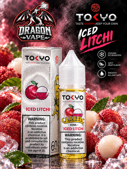 TOKYO - ICED LITCHI (60ML)