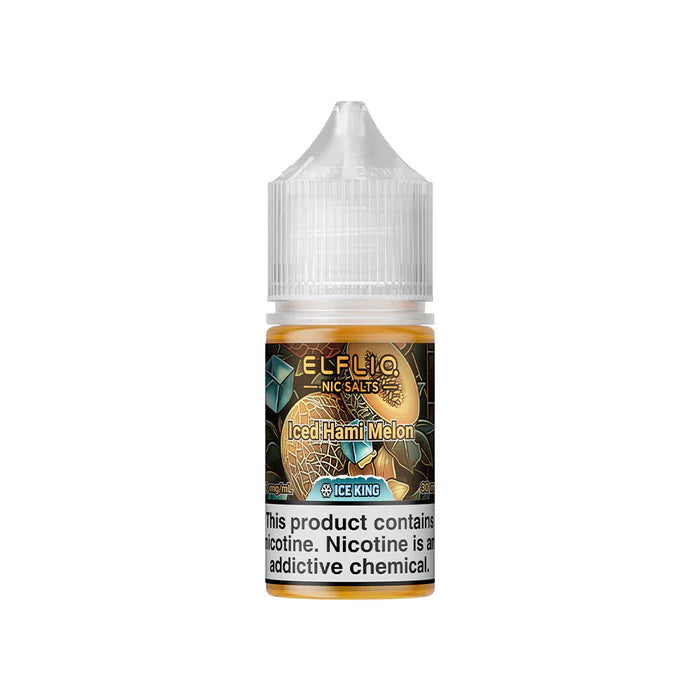 ELFLIQ NIC SALTS ICE KING - ICED HAMI MELON 30ML [SALTNIC]