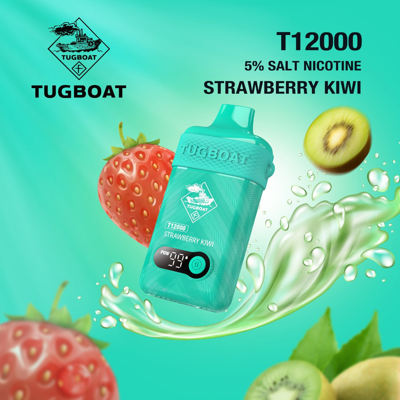 TUGBOAT T12000 DISPOSABLE VAPE 50MG