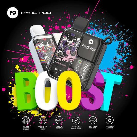 PYNE POD BOOST DESPOSABLE 8500 PUFFS 5%