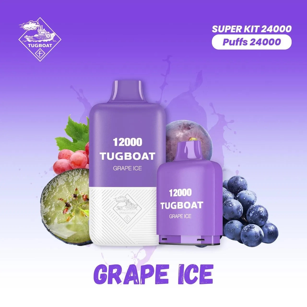 TUGBOAT SUPER POD KIT 24000 PUFFS 5%