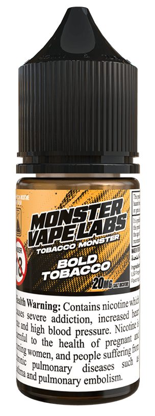 MONSTER VAPE LABS BOLD TOBACCO 30ML [SALTNIC]