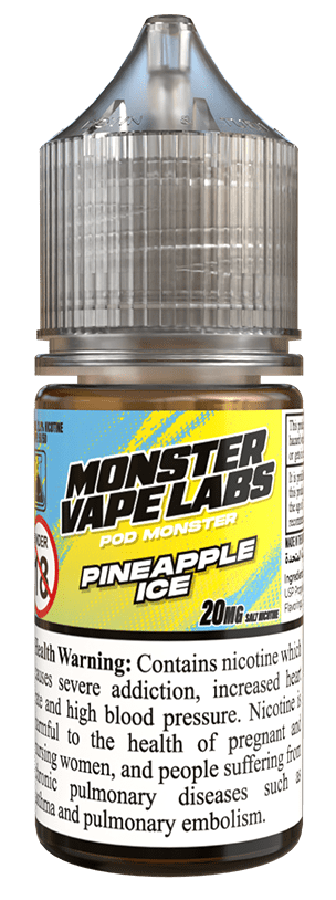 MONSTER VAPE LABS PINEAPPLE ICE 30ML [SALTNIC]